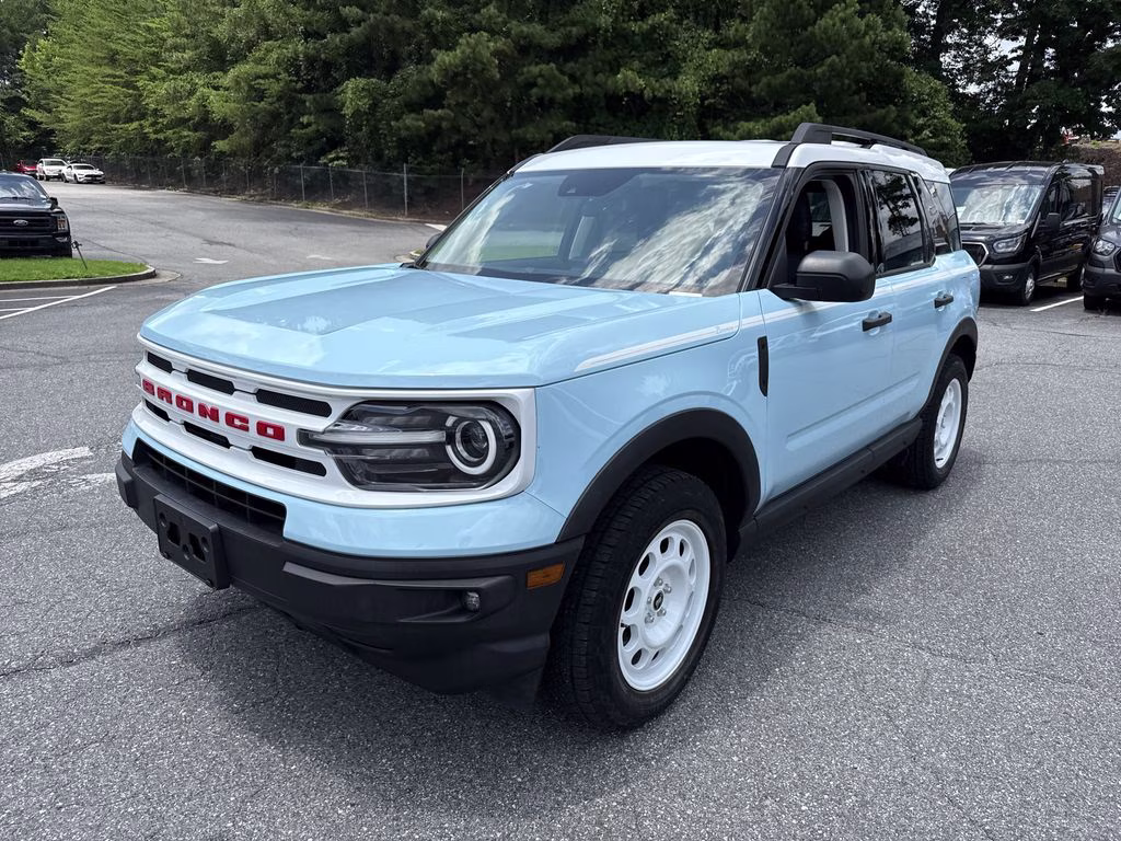 2023 Robins Egg Blue Ford Bronco Sport Heritage 4X4 SUV