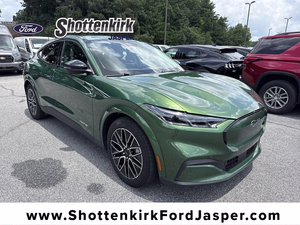 2025 Eruption Green Metallic Ford Mustang Mach-E Premium AWD SUV
