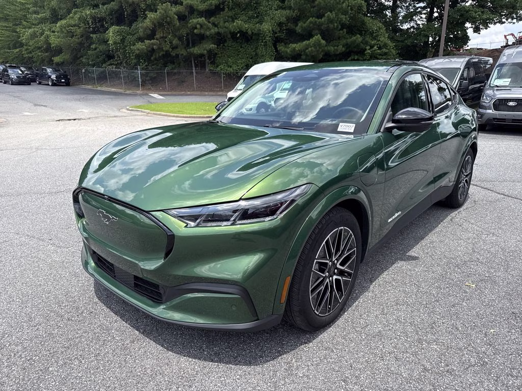 2025 Eruption Green Metallic Ford Mustang Mach-E Premium AWD SUV