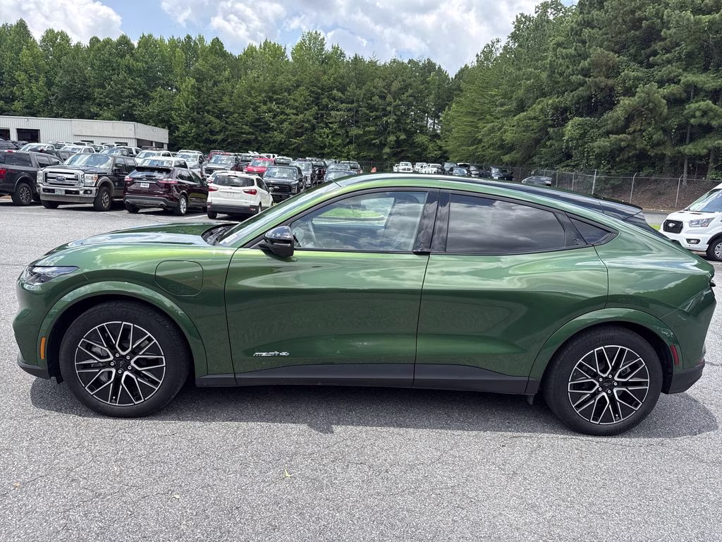 2025 Eruption Green Metallic Ford Mustang Mach-E Premium AWD SUV