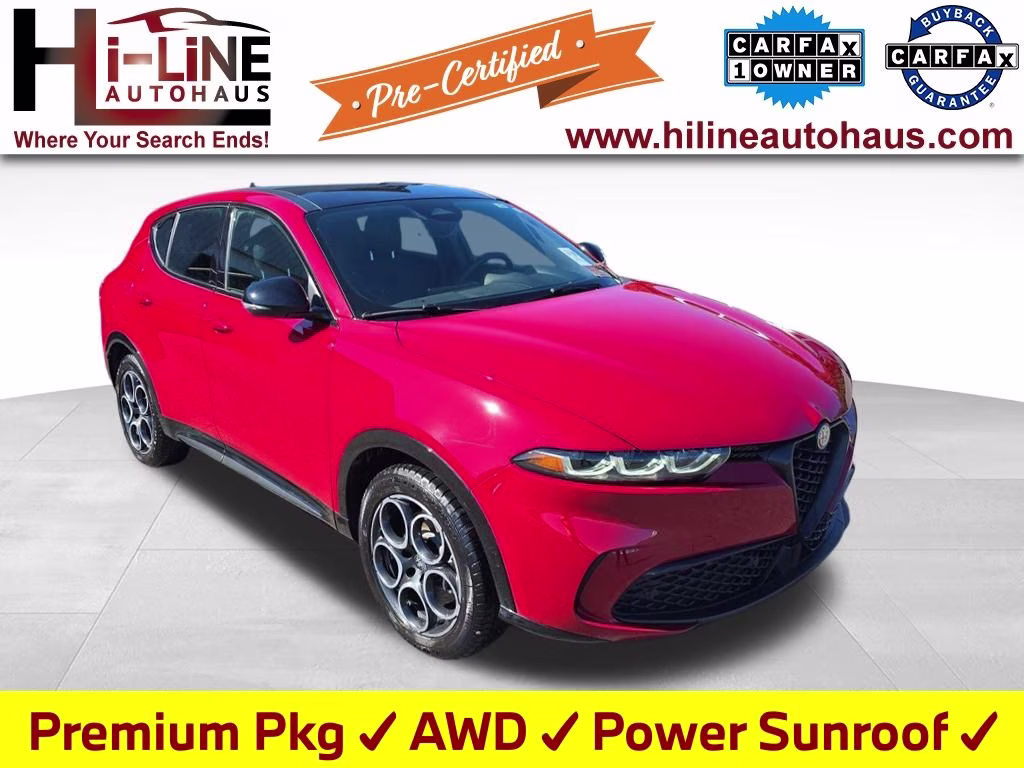 2025 Alfa Rosso Alfa Romeo Tonale Base AWD SUV