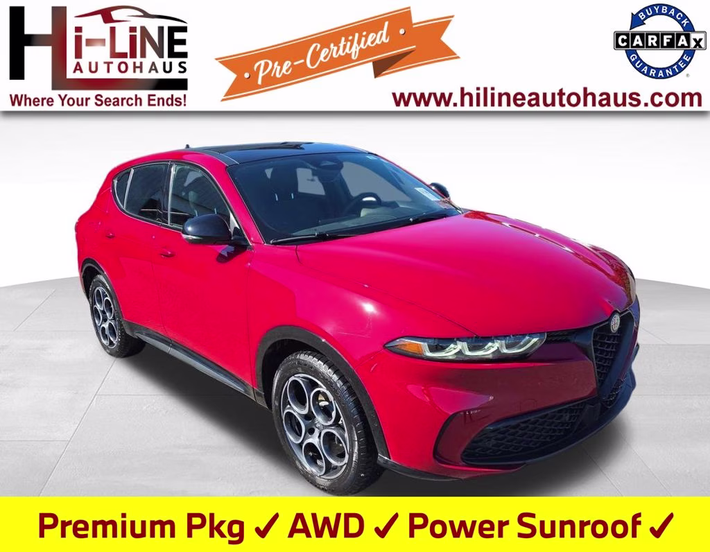 2025 Alfa Rosso Alfa Romeo Tonale Base AWD SUV