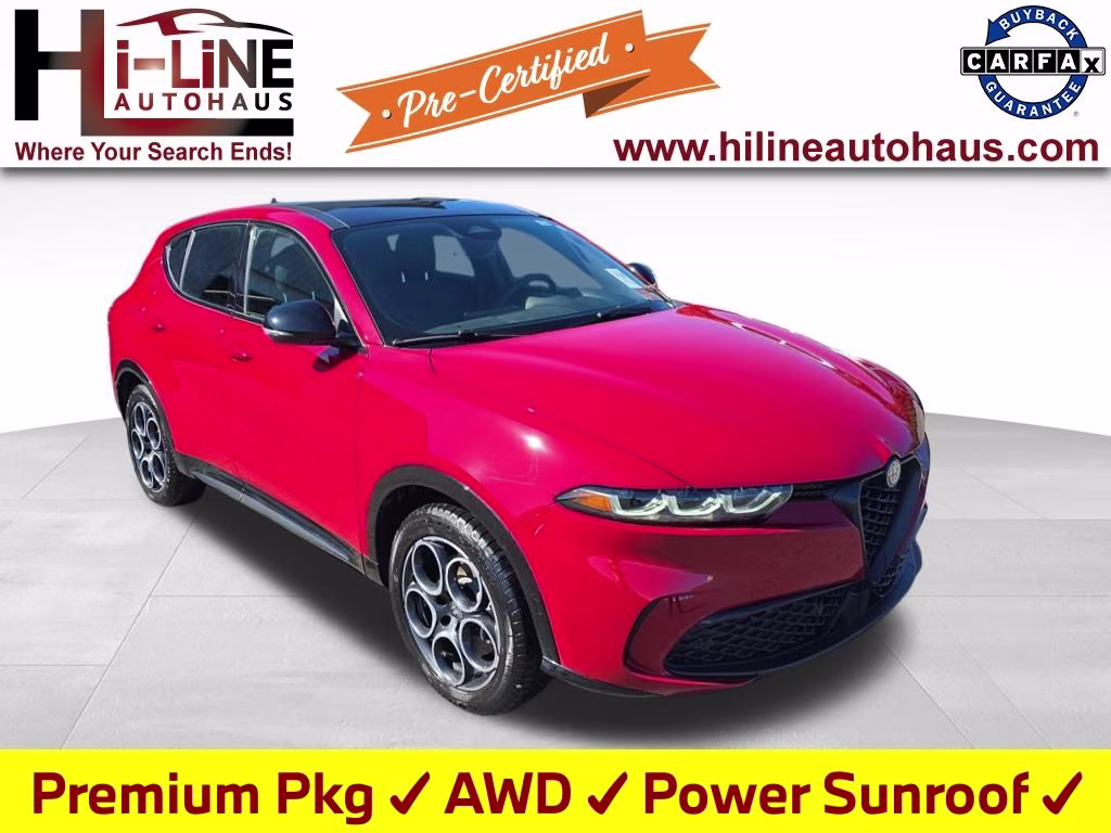 2025 Alfa Rosso Alfa Romeo Tonale Base AWD SUV