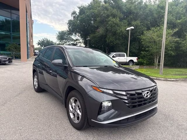 2022 Portofino Gray Hyundai Tucson SE FWD SUV