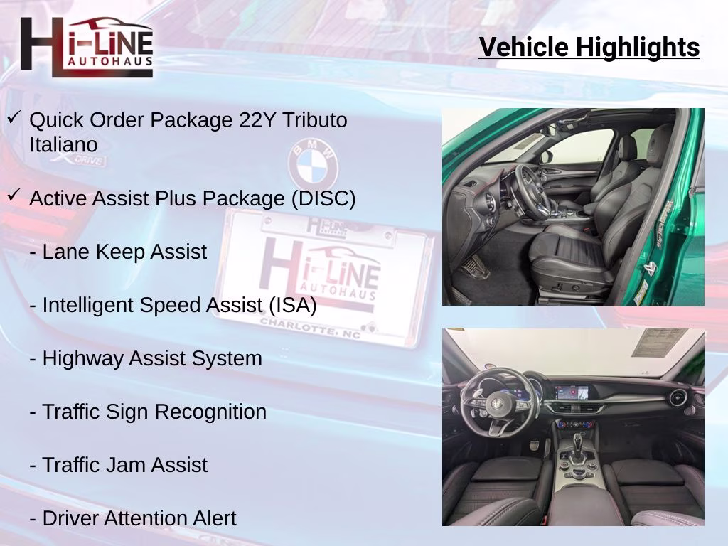 2025 Verde Fangio Metallic Alfa Romeo Stelvio Tributo Italiano Special Edition AWD SUV