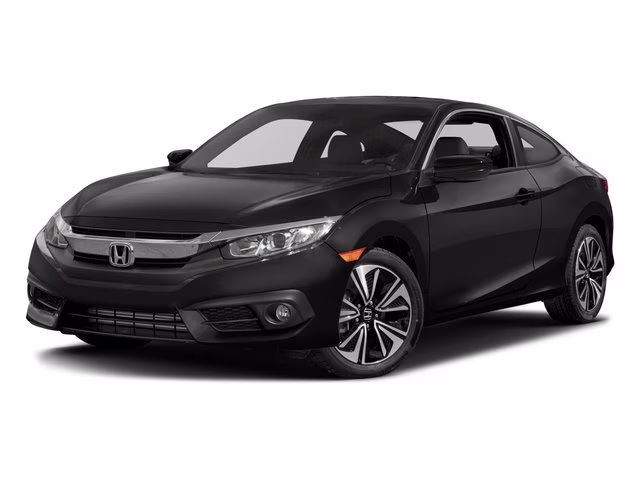 2016 Crystal Black Pearl Honda Civic Coupe EX-T FWD Coupe