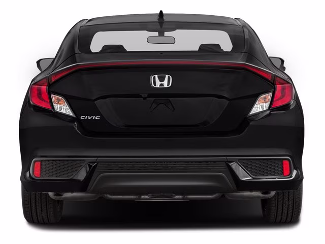 2016 Crystal Black Pearl Honda Civic Coupe EX-T FWD Coupe