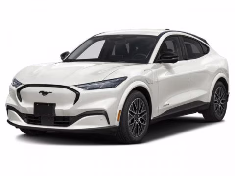 2026 Star White Metallic Tri-Coat Ford Mustang Mach-E Premium RWD SUV