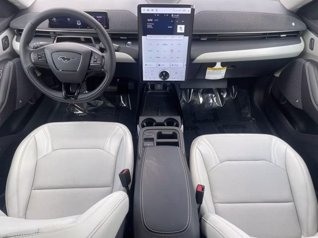 2026 Star White Metallic Tri-Coat Ford Mustang Mach-E Premium RWD SUV