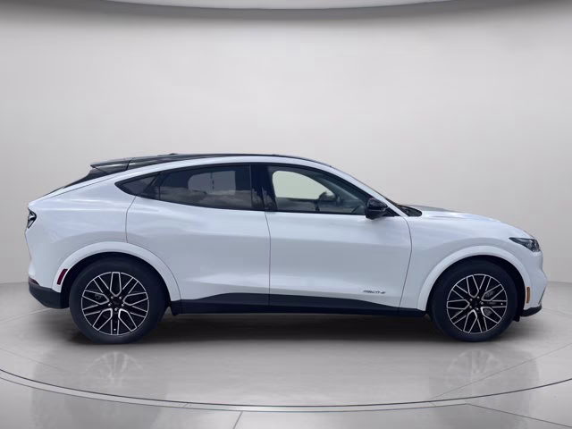 2026 Star White Metallic Tri-Coat Ford Mustang Mach-E Premium RWD SUV