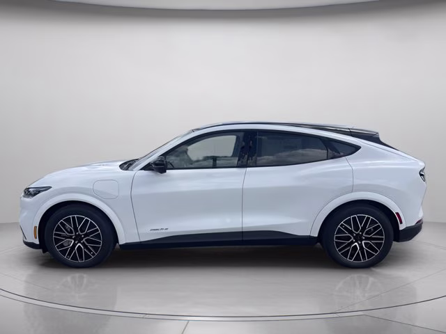 2026 Star White Metallic Tri-Coat Ford Mustang Mach-E Premium RWD SUV