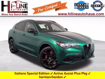 2025 Verde Fangio Metallic Alfa Romeo Stelvio Tributo Italiano Special Edition AWD SUV