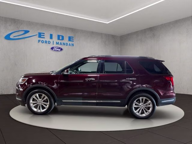 2019 Burgundy Ford Explorer Limited 4X4 SUV