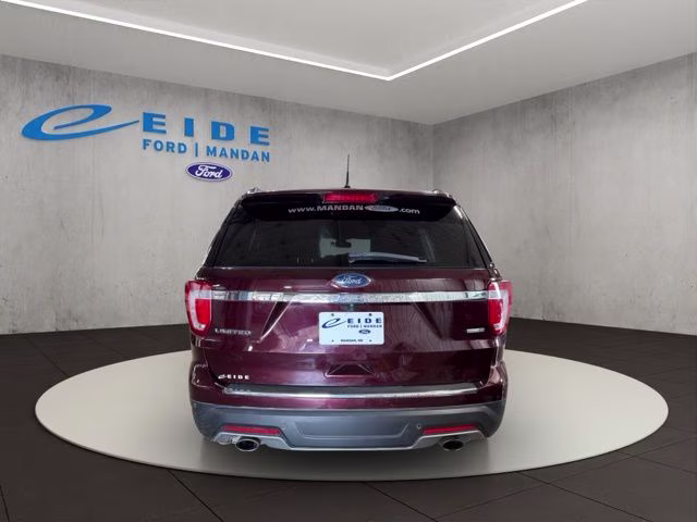 2019 Burgundy Ford Explorer Limited 4X4 SUV