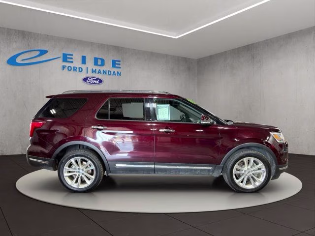 2019 Burgundy Ford Explorer Limited 4X4 SUV