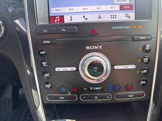 2019 Burgundy Ford Explorer Limited 4X4 SUV