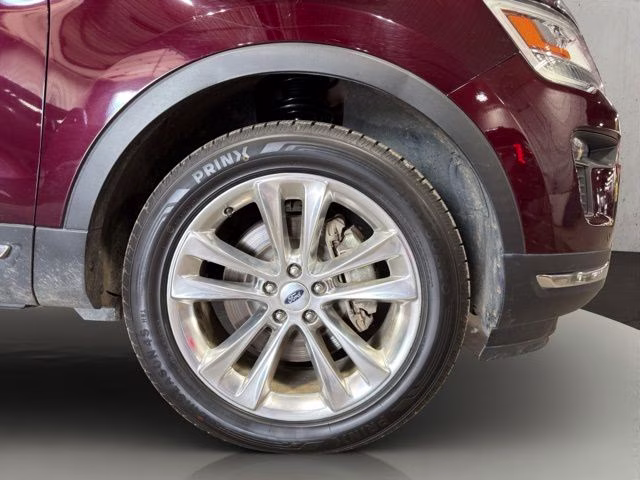 2019 Burgundy Ford Explorer Limited 4X4 SUV