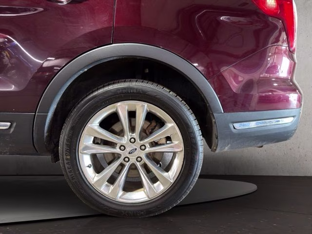 2019 Burgundy Ford Explorer Limited 4X4 SUV