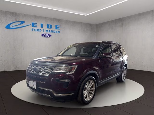 2019 Burgundy Ford Explorer Limited 4X4 SUV