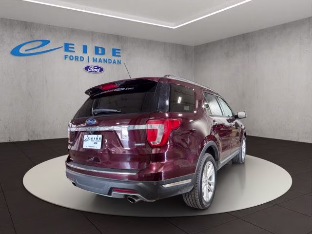 2019 Burgundy Ford Explorer Limited 4X4 SUV