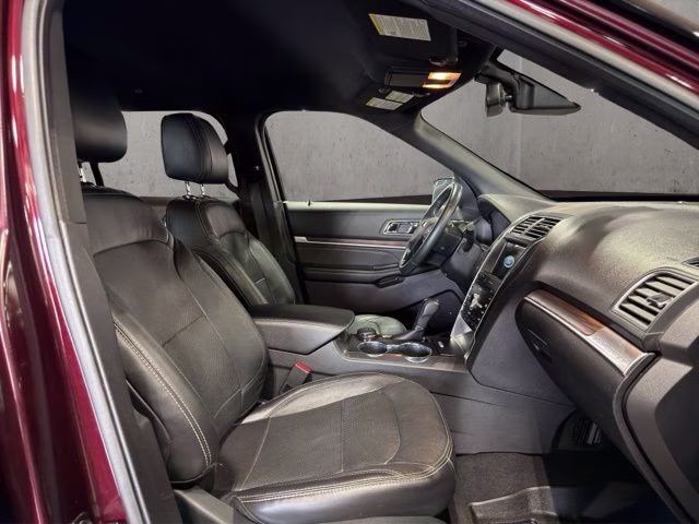 2019 Burgundy Ford Explorer Limited 4X4 SUV