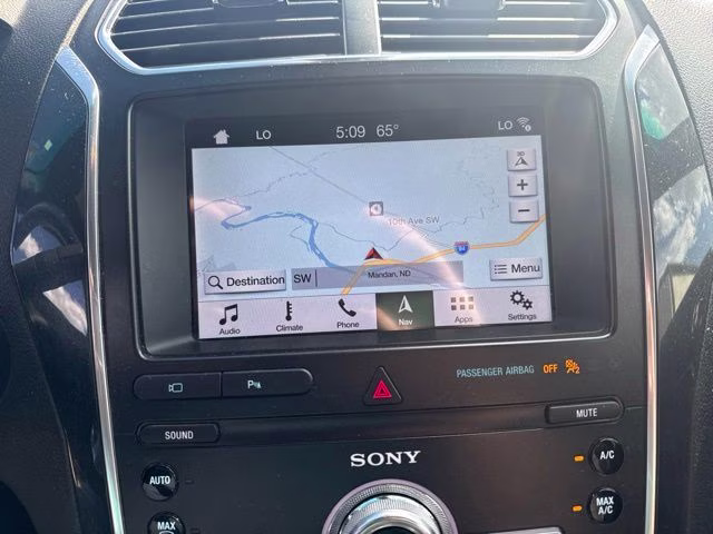 2019 Burgundy Ford Explorer Limited 4X4 SUV