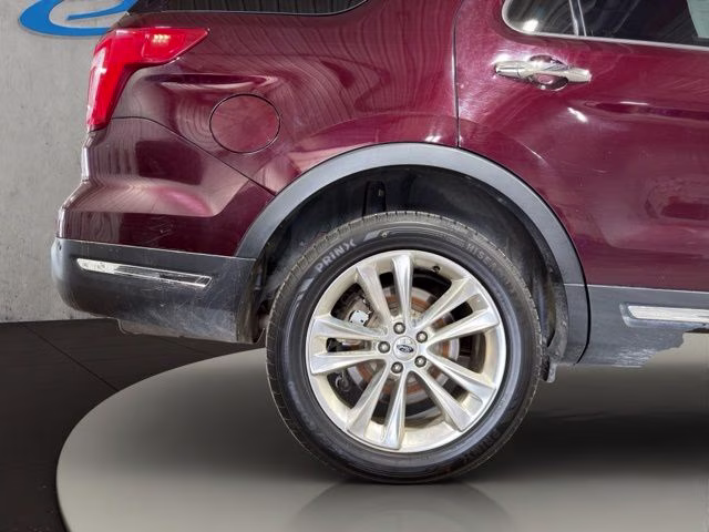 2019 Burgundy Ford Explorer Limited 4X4 SUV