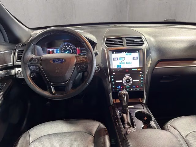 2019 Burgundy Ford Explorer Limited 4X4 SUV
