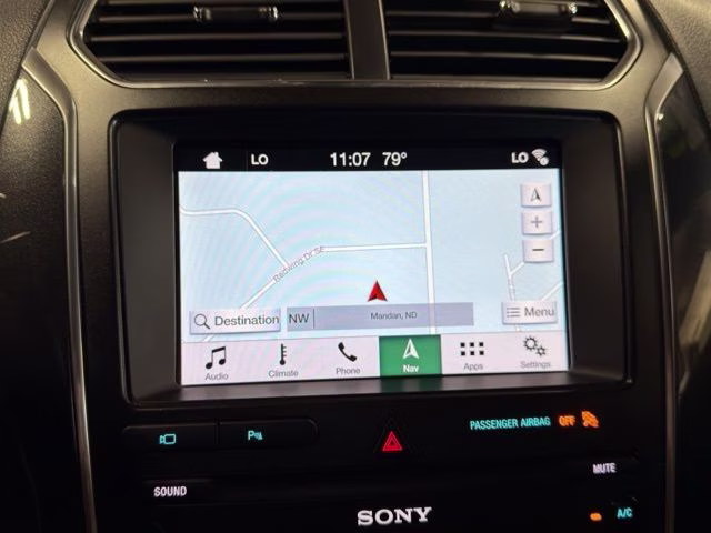 2019 Burgundy Ford Explorer Limited 4X4 SUV