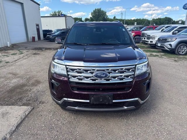 2019 Burgundy Ford Explorer Limited 4X4 SUV