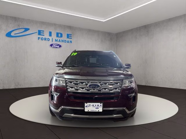2019 Burgundy Ford Explorer Limited 4X4 SUV