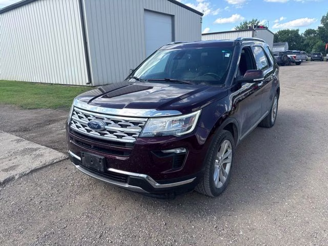 2019 Burgundy Ford Explorer Limited 4X4 SUV