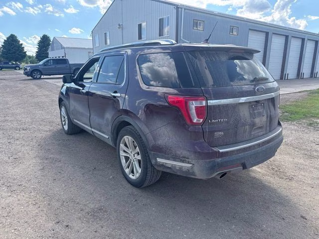 2019 Burgundy Ford Explorer Limited 4X4 SUV