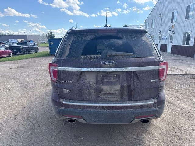2019 Burgundy Ford Explorer Limited 4X4 SUV