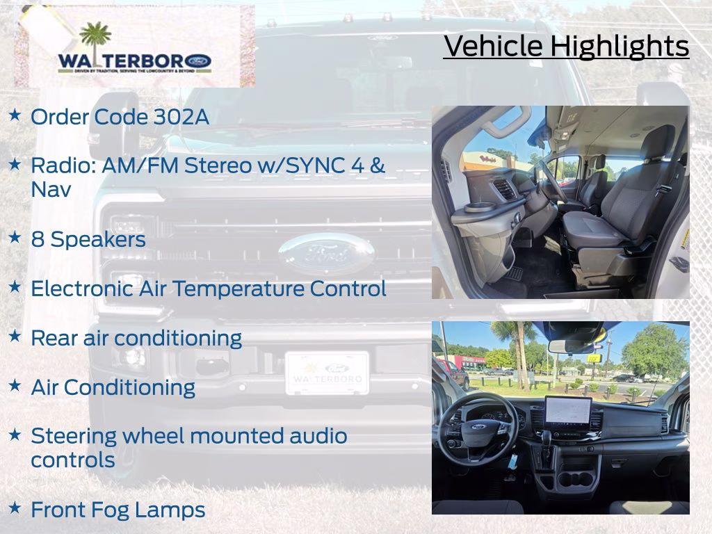 2024 Oxford White Ford Transit-350 XLT RWD Crossover