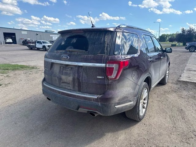 2019 Burgundy Ford Explorer Limited 4X4 SUV