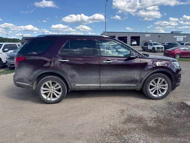 2019 Burgundy Ford Explorer Limited 4X4 SUV