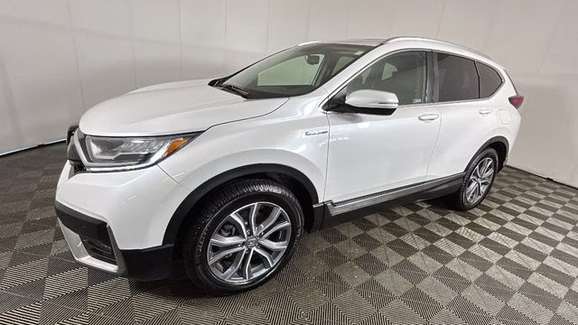 2022 Platinum White Pearl Honda CR-V Hybrid Touring AWD SUV