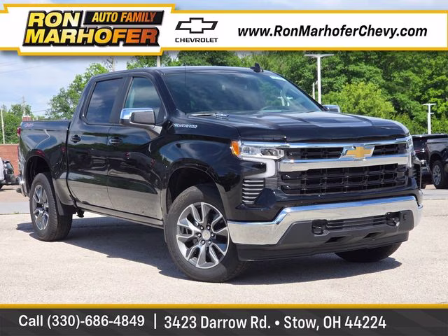 2026 Black Chevrolet Silverado 1500 LT 4X4 Truck