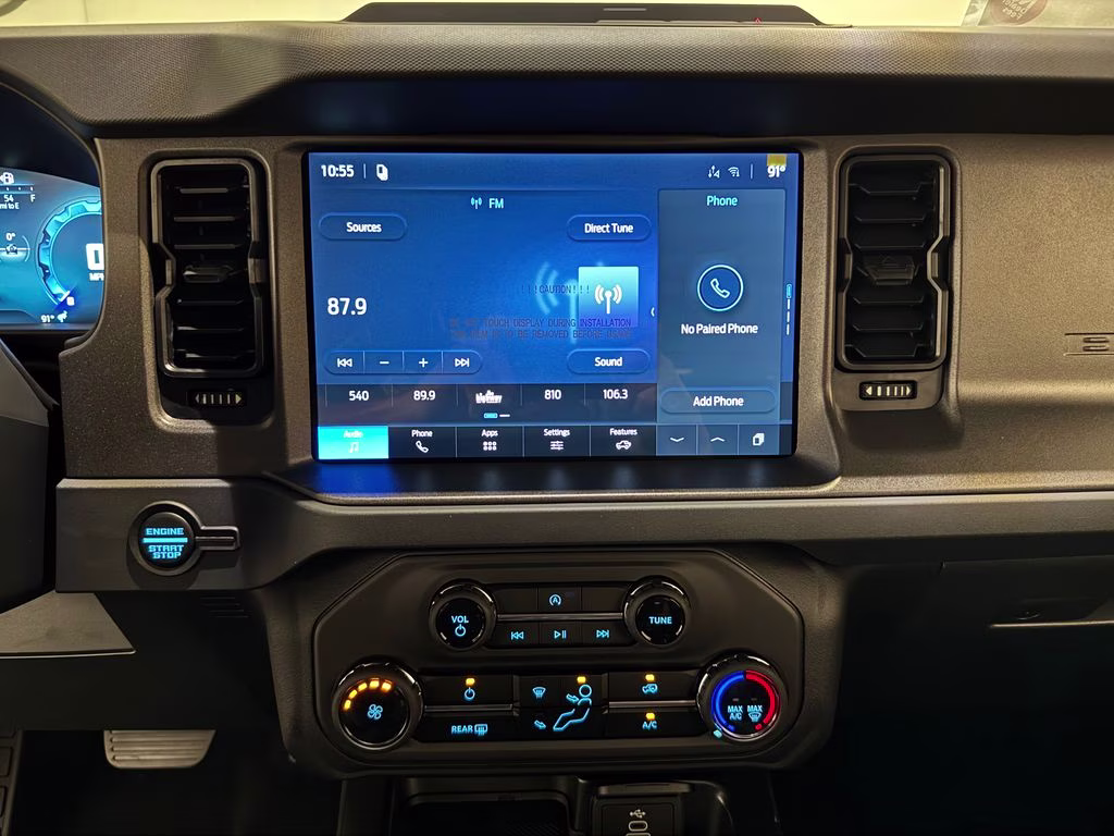 2026 Avalanche Gray Ford Bronco Big Bend 4X4 SUV