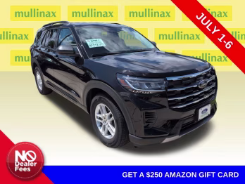 2026 Agate Black Metallic Ford Explorer Active RWD SUV