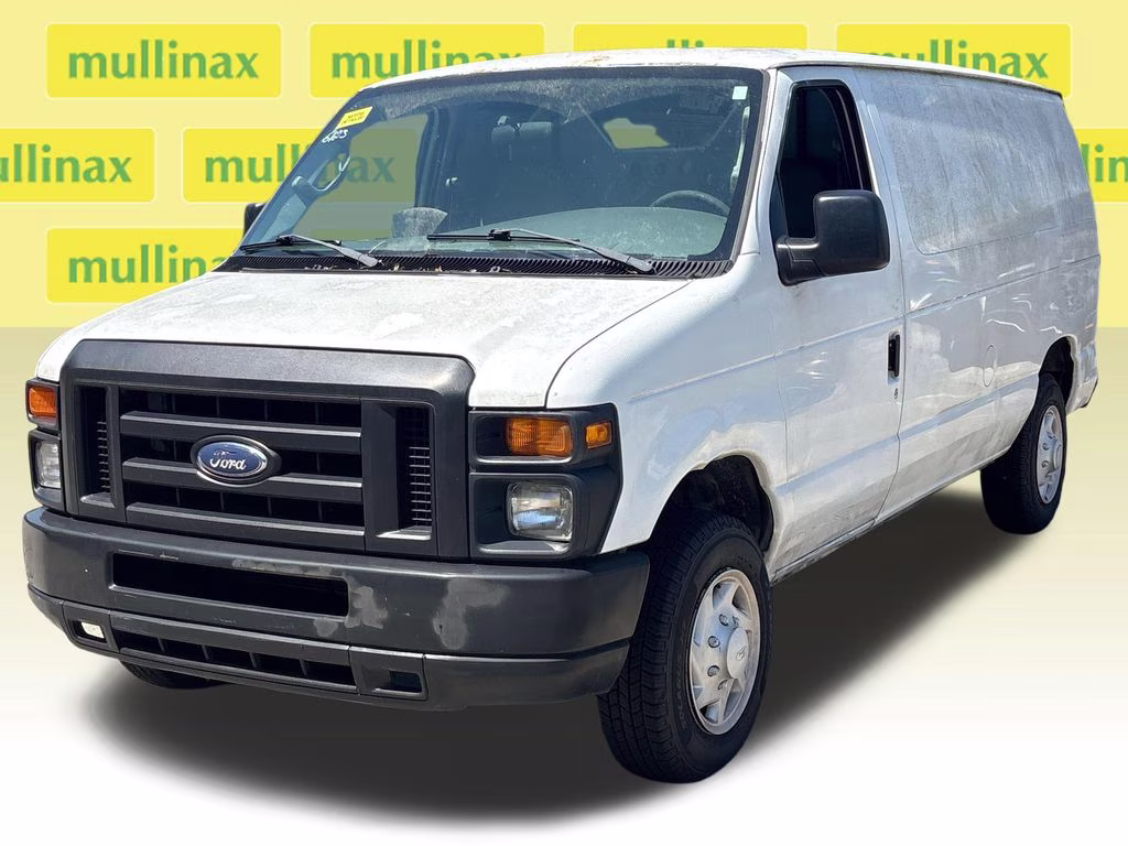 2008 Oxford White Clearcoat Ford E-150 Commercial RWD Van
