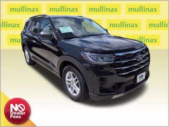 2026 Agate Black Metallic Ford Explorer Active RWD SUV