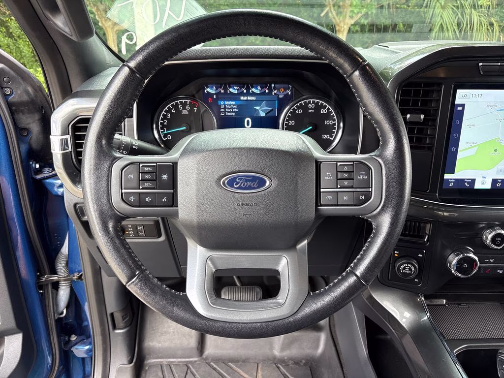 2022 Blue Metallic Ford F-150 XLT 4X4 Truck