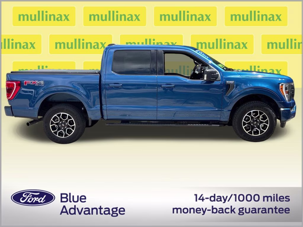 2022 Blue Metallic Ford F-150 XLT 4X4 Truck