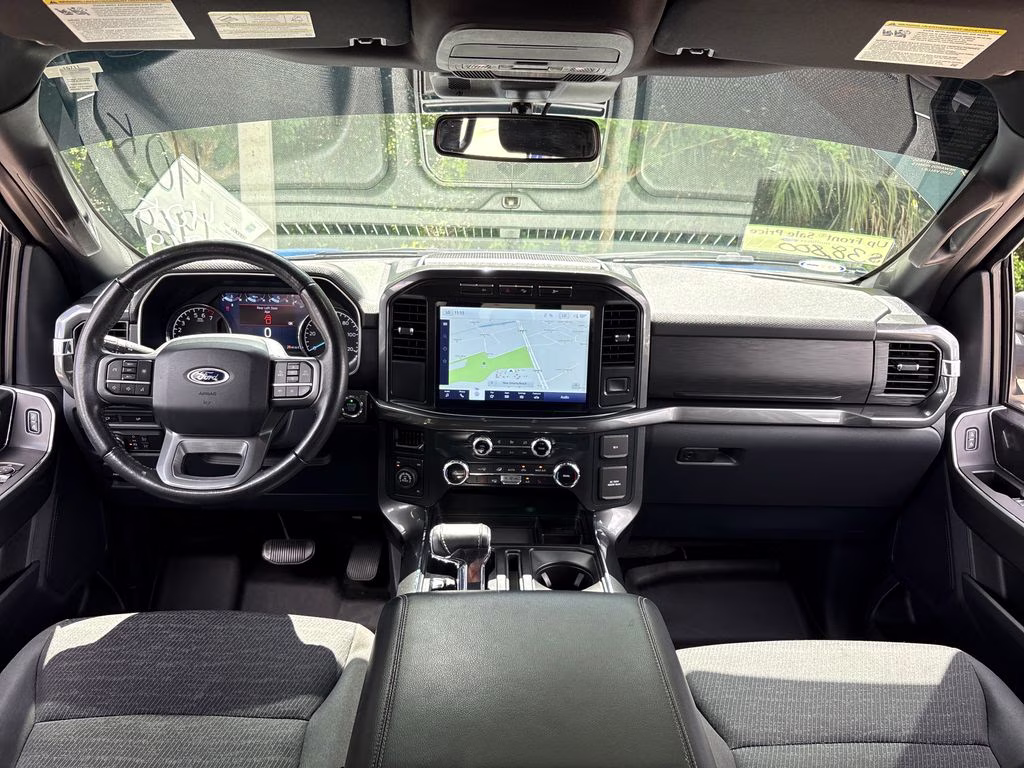 2022 Blue Metallic Ford F-150 XLT 4X4 Truck