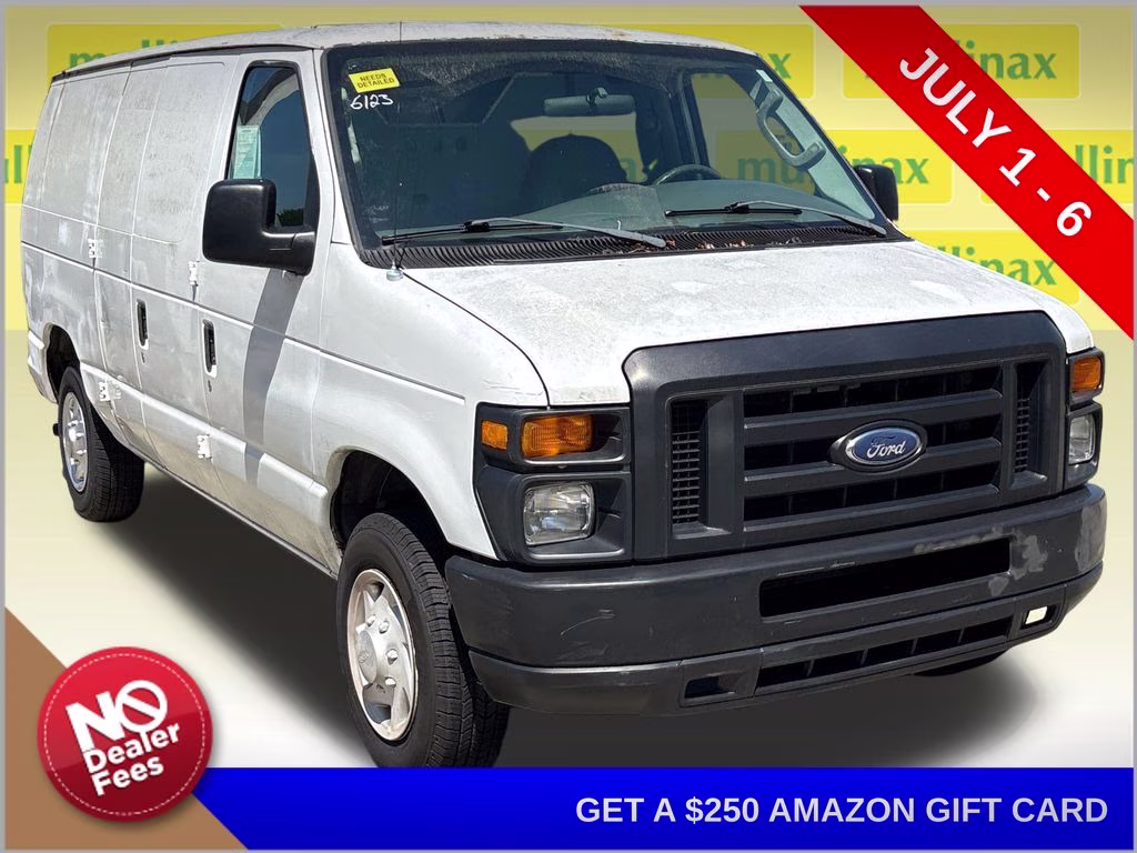 2008 Oxford White Clearcoat Ford E-150 Commercial RWD Van