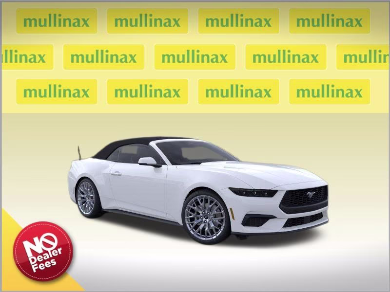 2026 Oxford White Ford Mustang EcoBoost Premium RWD Convertible