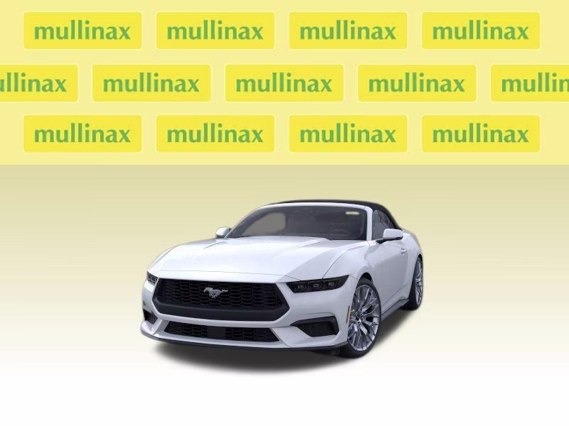 2026 Oxford White Ford Mustang EcoBoost Premium RWD Convertible