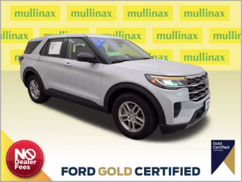 2026 Space White Metallic Ford Explorer Active RWD SUV